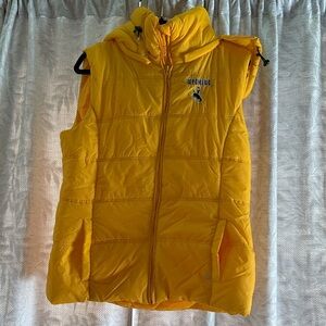 Colosseum Bright Yellow Puffer Vest